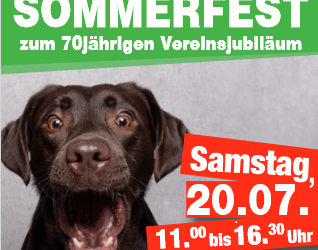 Aktualisiert: Sommerfest-Programm am 20.07.2024